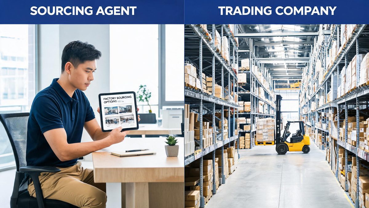 Sourcing Agent vs Trading Company: 8 Key Differences (2026)