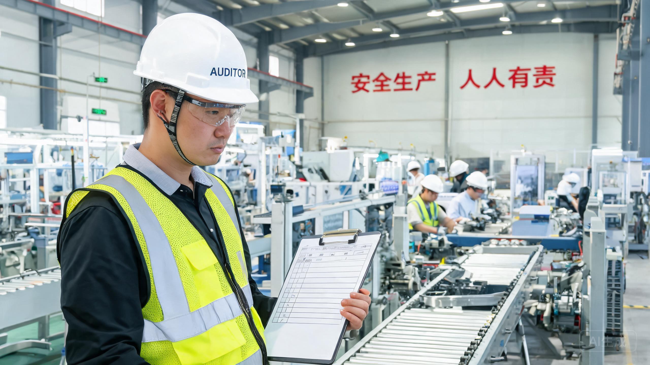 China sourcing scene related to China Factory Audit: a professional photo showing real products, people and logistics relevant to this sourcing topic, no text overlay