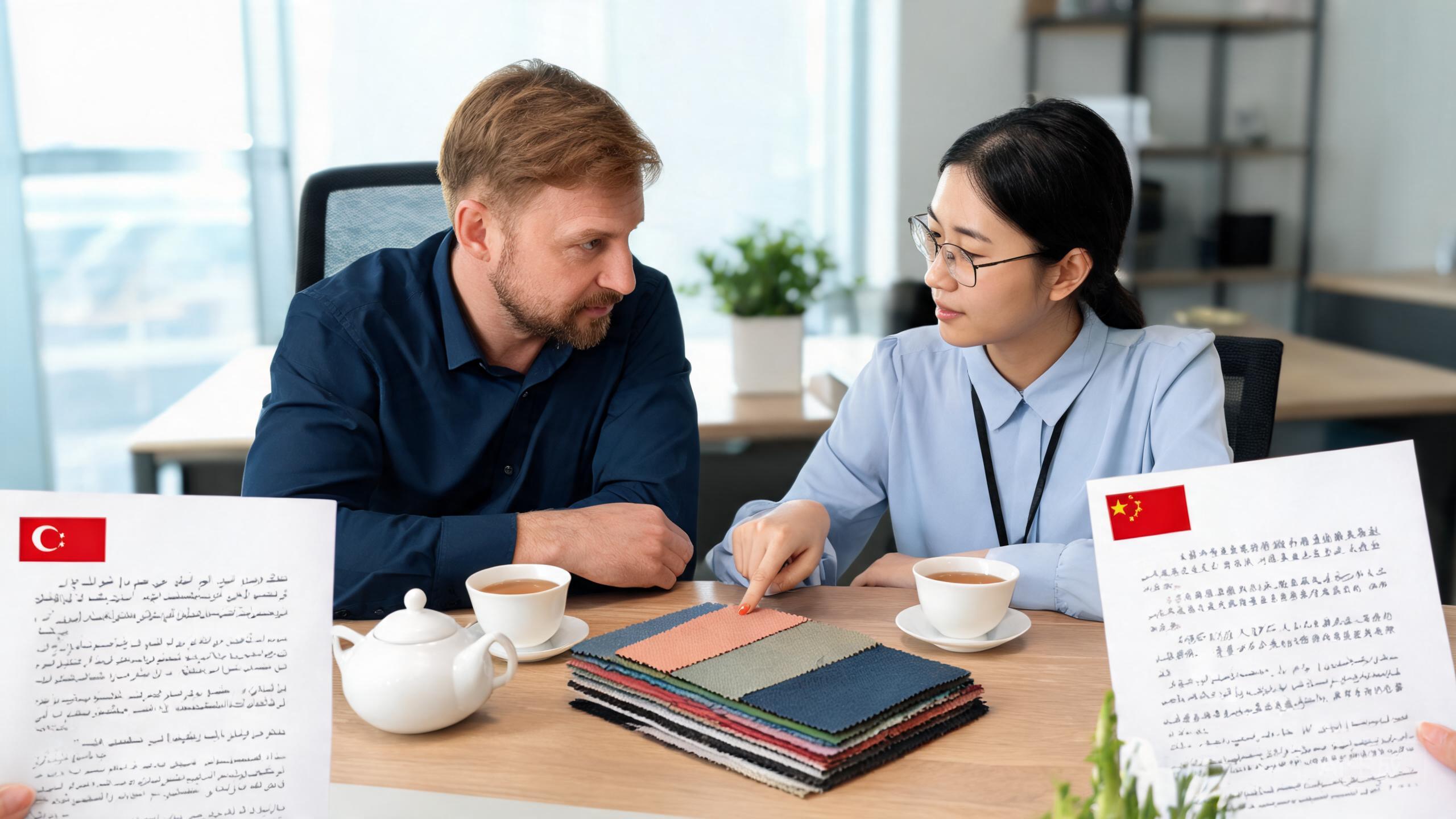 China sourcing scene related to China Sourcing Turkiye: a professional photo showing real products, people and logistics relevant to this sourcing topic, no text overlay
