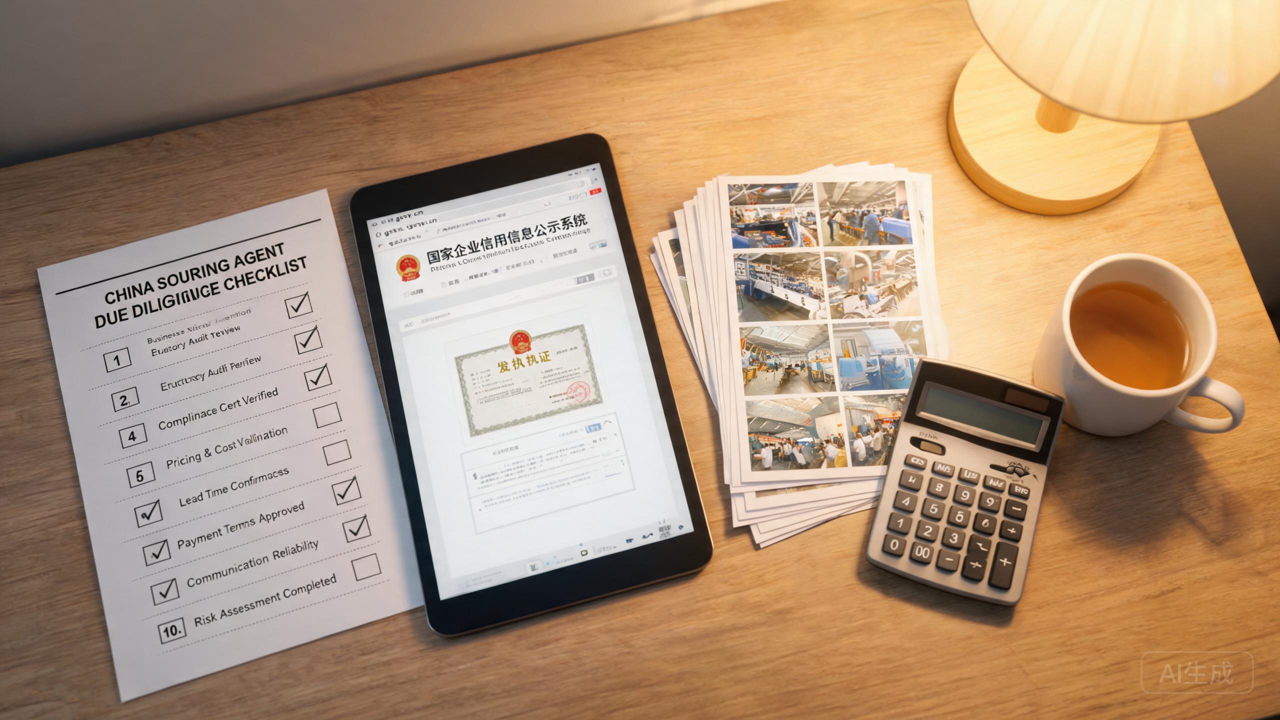 How to Choose a China Sourcing Agent: 10-Step Checklist