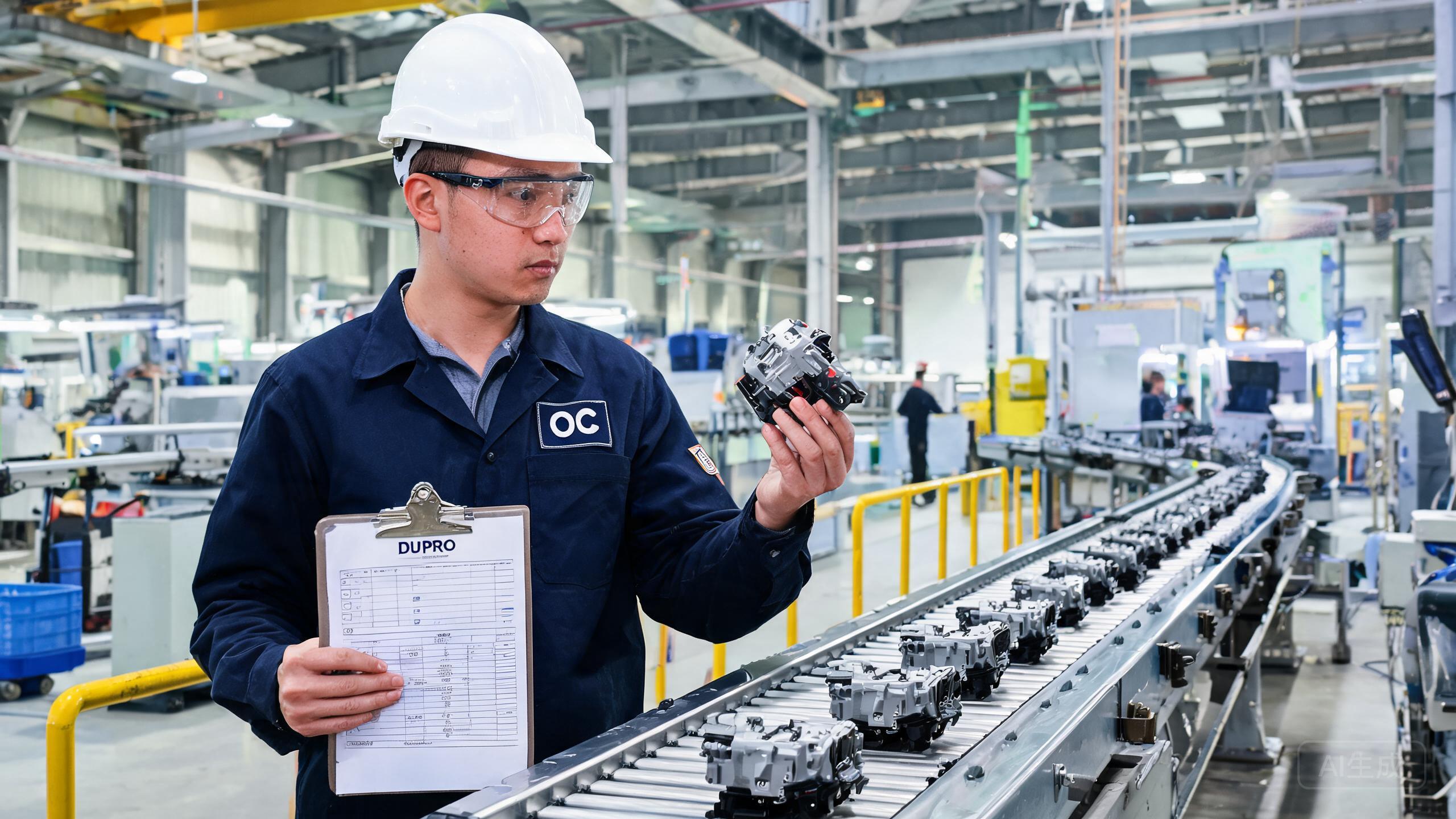 China sourcing scene related to In Process Quality Inspection: a professional photo showing real products, people and logistics relevant to this sourcing topic, no text overlay