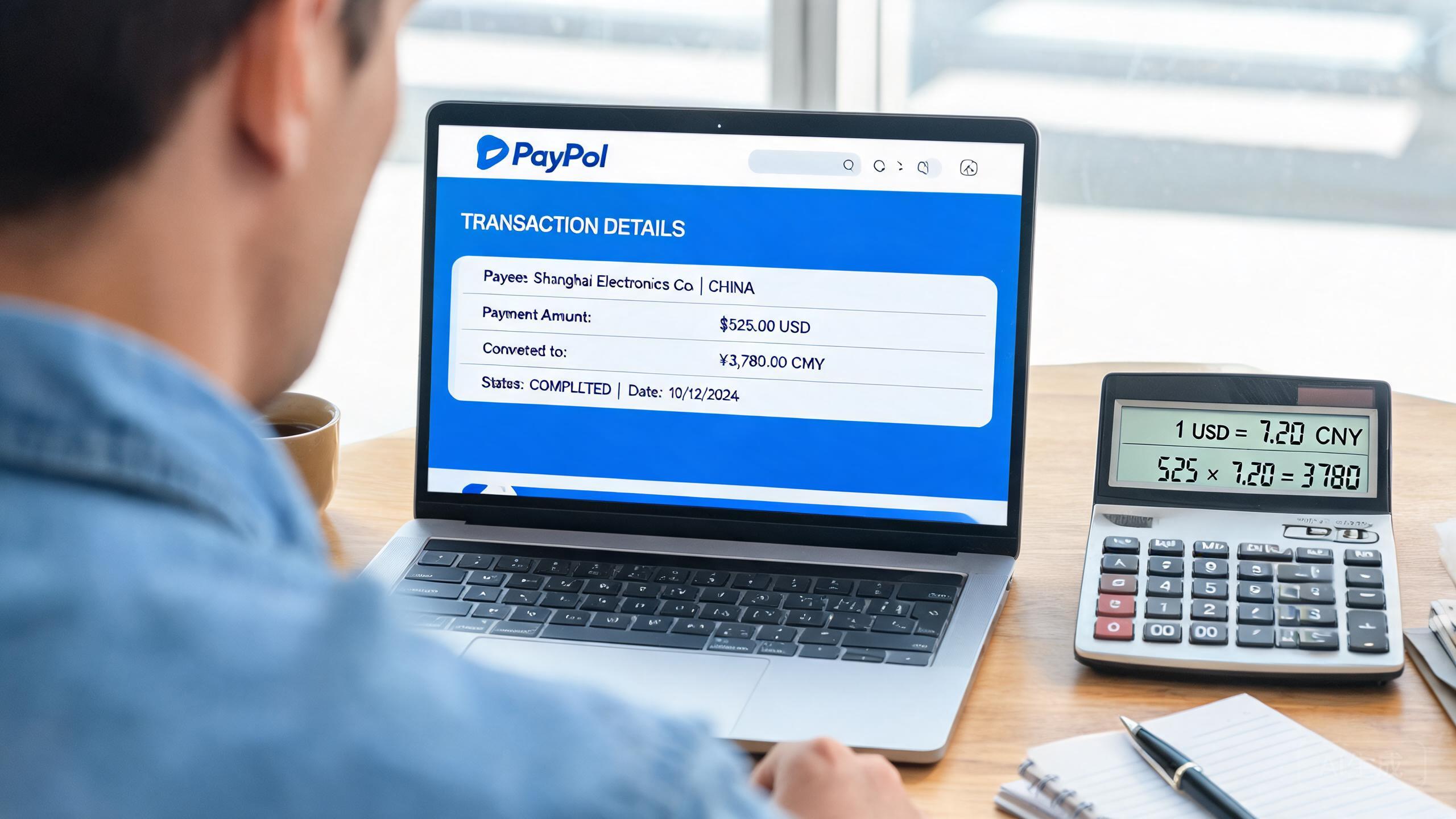 China sourcing scene related to Paypal For China Sourcing: a professional photo showing real products, people and logistics relevant to this sourcing topic, no text overlay