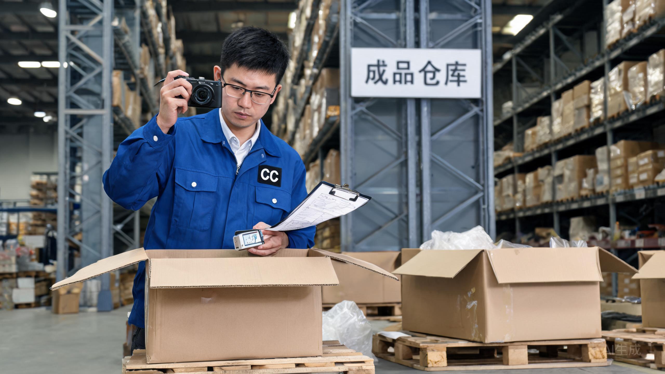 China sourcing scene related to Pre Shipment Inspection China: a professional photo showing real products, people and logistics relevant to this sourcing topic, no text overlay