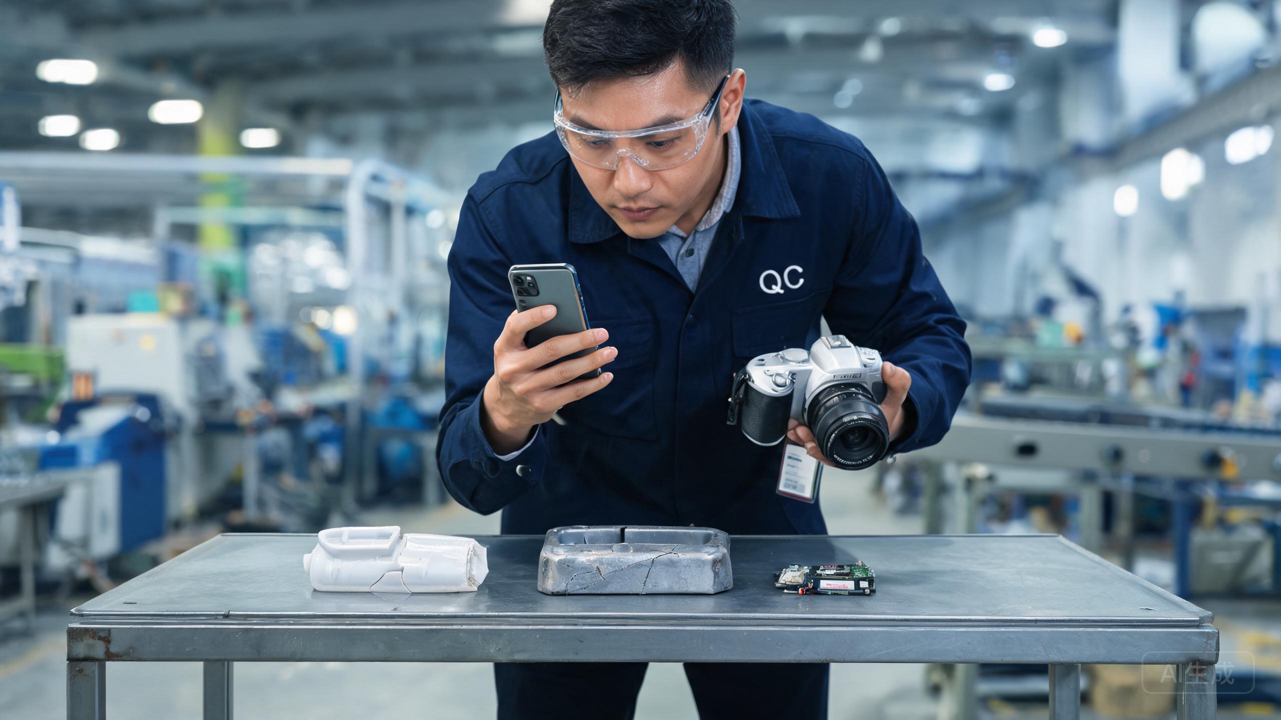China sourcing scene related to Qc Photo Video Evidence: a professional photo showing real products, people and logistics relevant to this sourcing topic, no text overlay