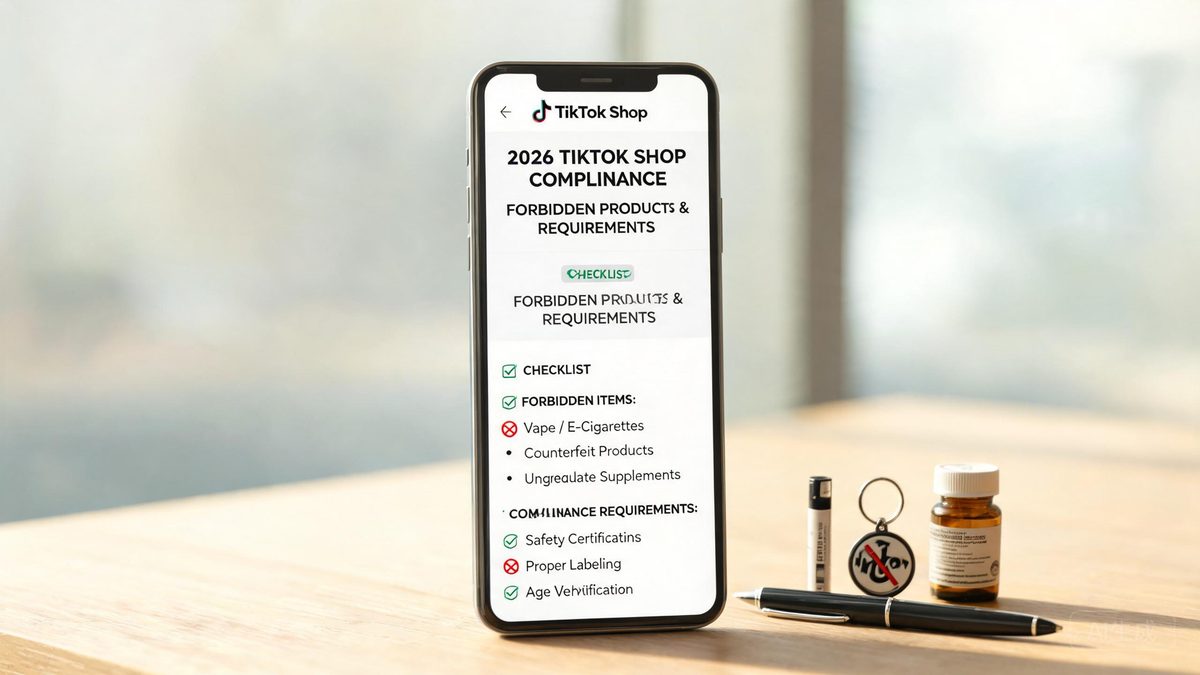 TikTok Shop Compliance 2026: Forbidden Products & Requirements